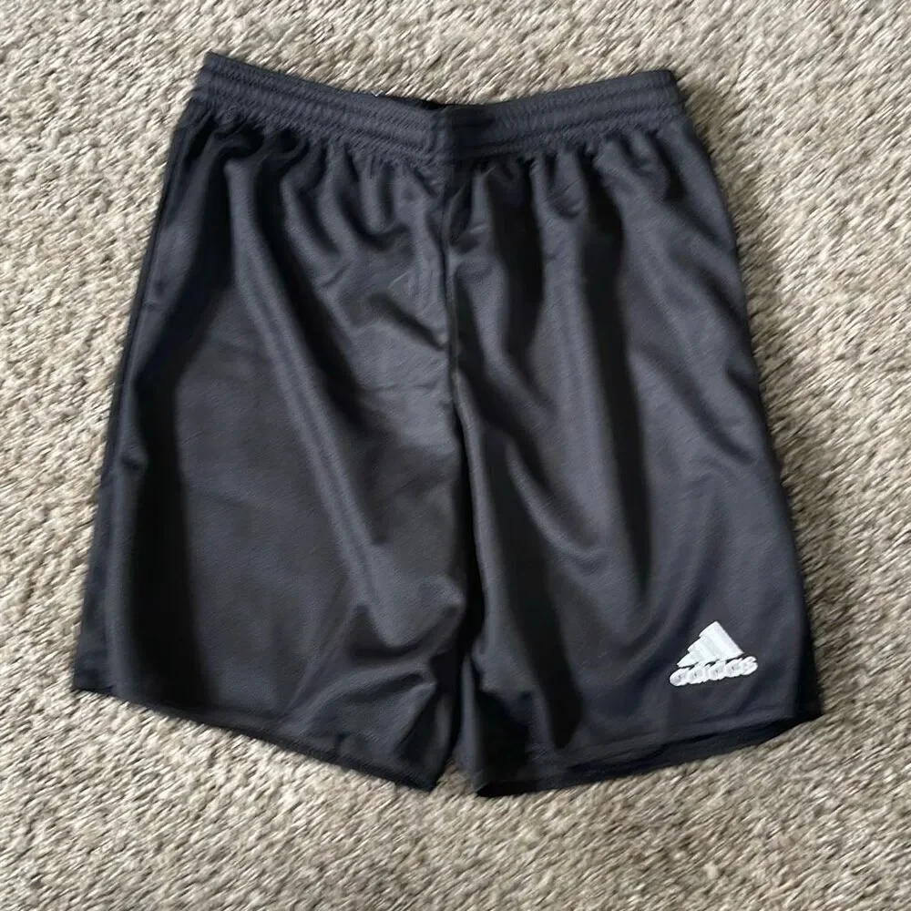 Adidas boys stripe jacket and Shorts size medium 11/12
